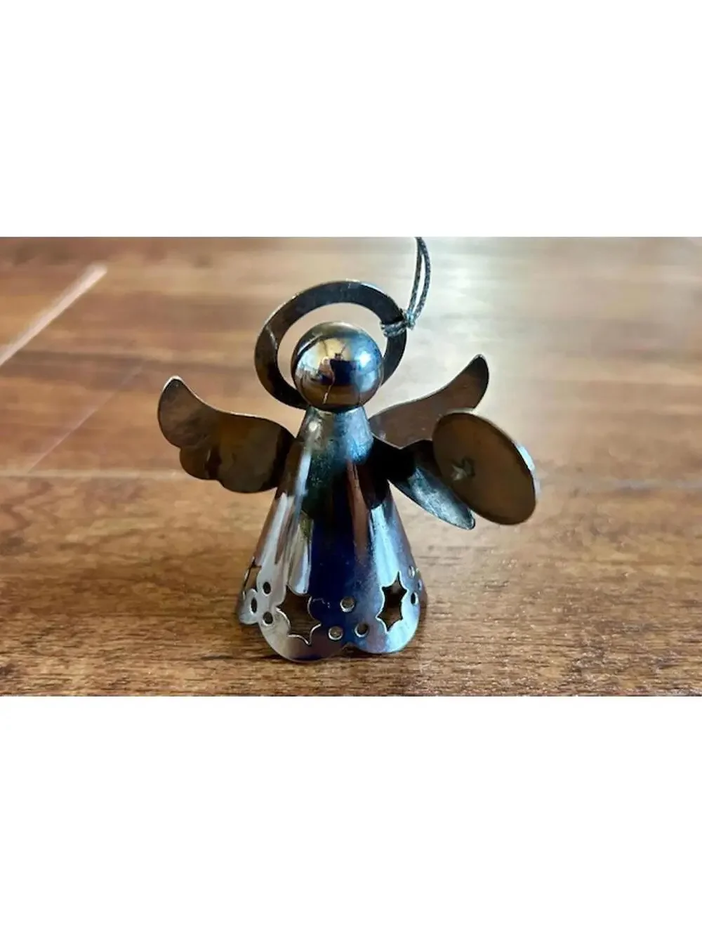 Set of 4 Decorative Angel Christmas Ornaments